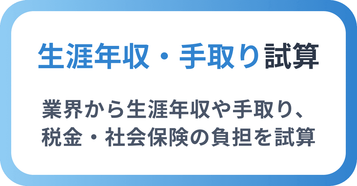 生涯年収・手取り試算
